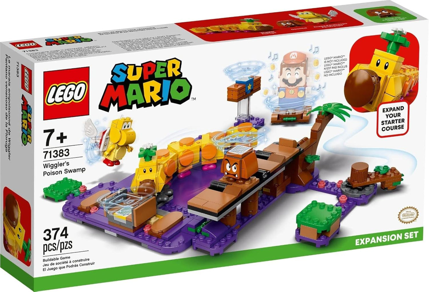 Super Mario Wigglers Poison Swamp 71383