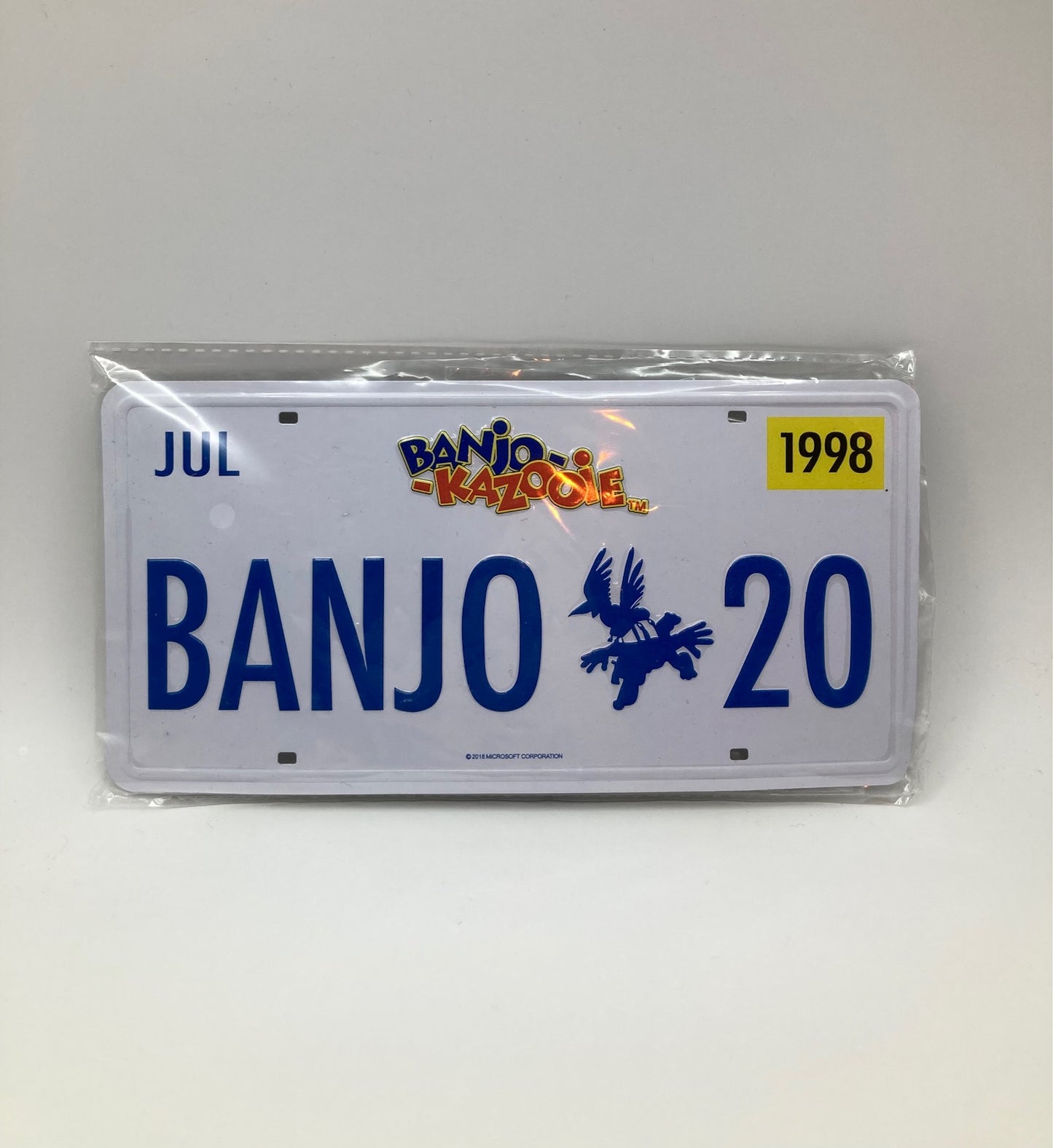 Banjo Kazooie Nummerntafel / License Plate