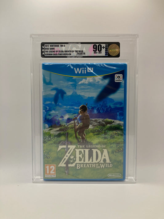 The Legend of Zelda: Breath of the Wild VGA 90+ / Wii U / German Version