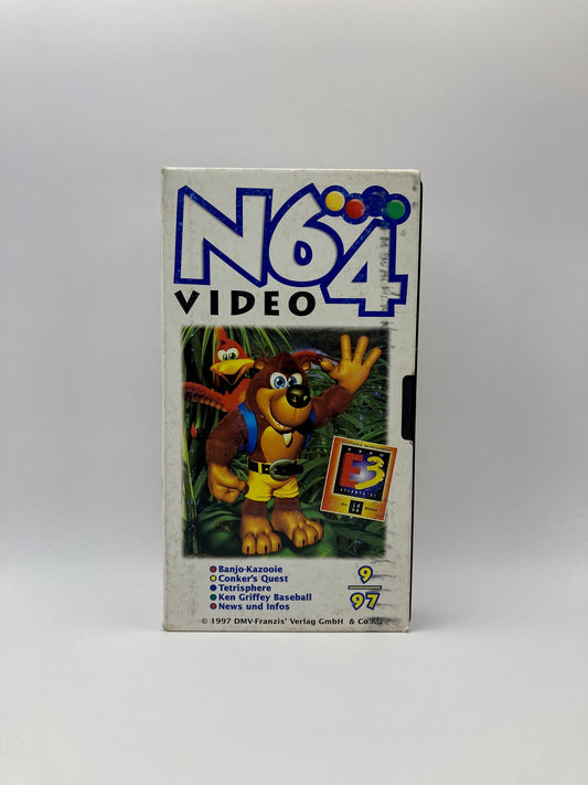 N64 Video 9/97 VHS Kasette