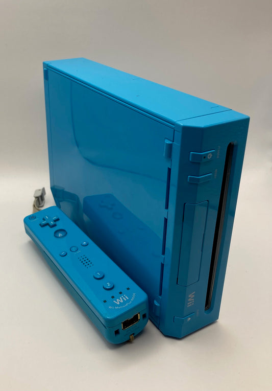 Wii Konsole Blau